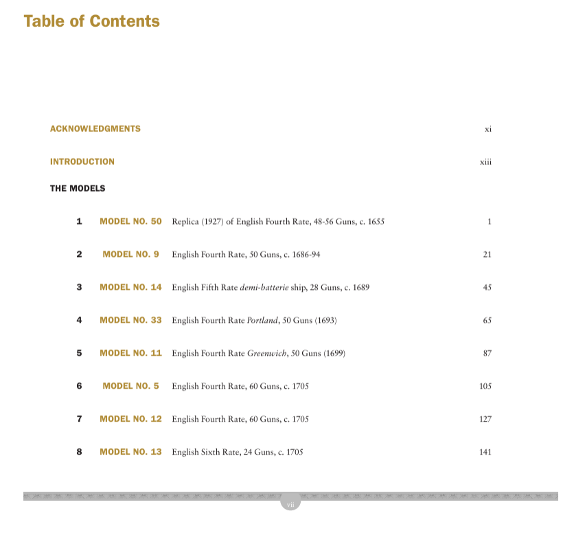 The Rogers Collection of Dockyard Models at the US Naval Academy Volume III by Grant Walker