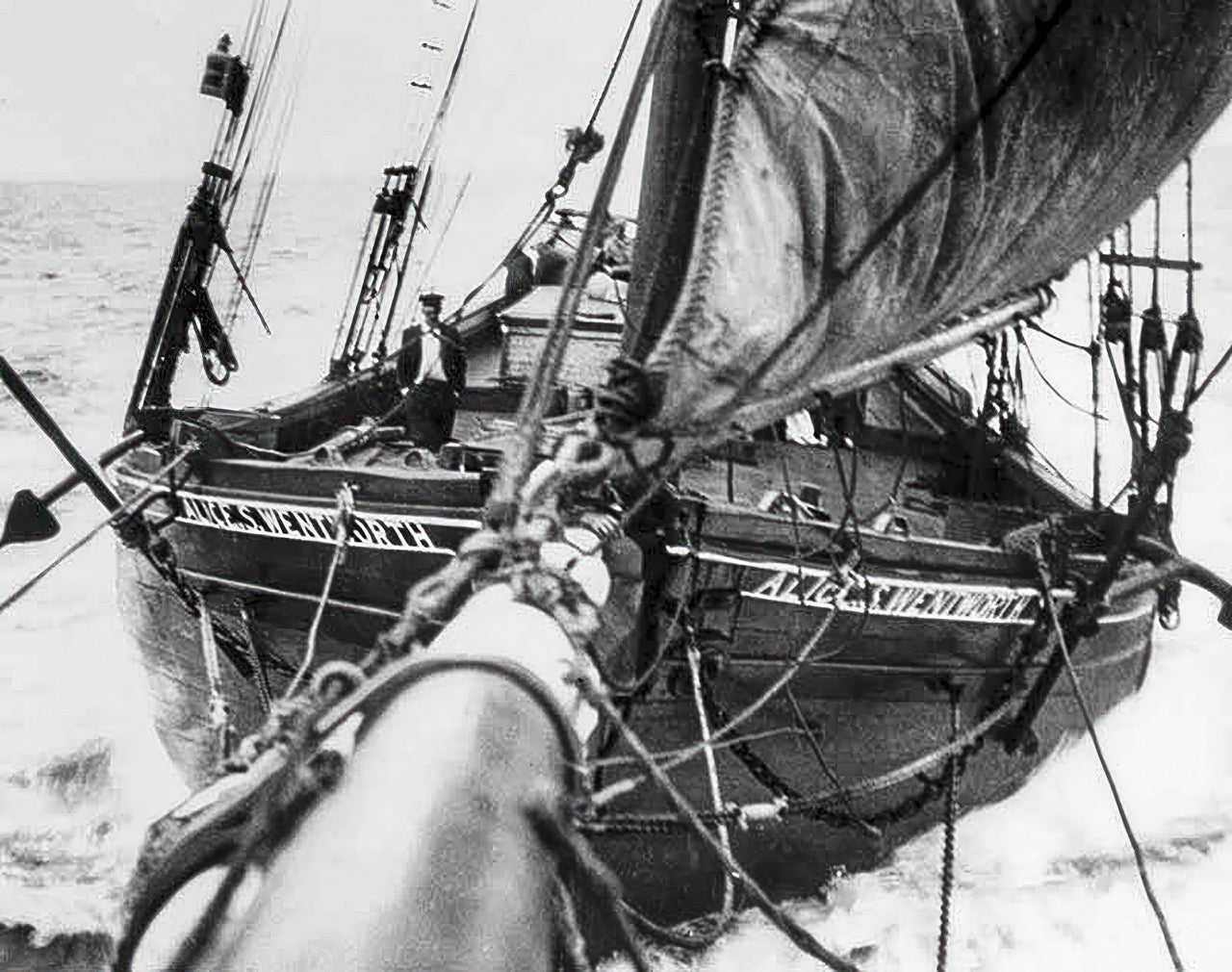 The Coasting Schooner Alice S. Wentworh by Thomas J. Lauria