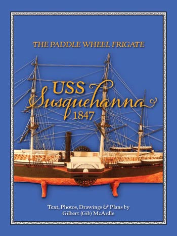 The Paddle Wheel Frigate USS Susquehanna, 1847  by Gilbert McArdle
