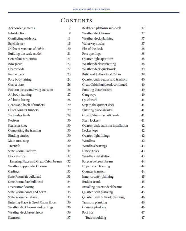 The Royal Yacht Fubbs of 1682 - Research and Building a 1:48 Scale Model - by David Antscherl and Effie Moneypenny
