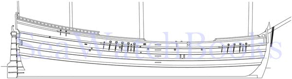 17th Century Dutch Merchant Ships: Text, Photos and Plans for the Ship Modeler by Ab Hoving