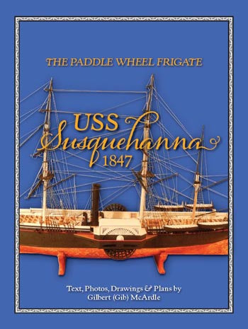 The Paddle Wheel Frigate USS Susquehanna, 1847  by Gilbert McArdle