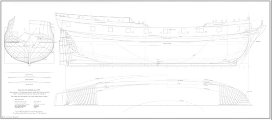 Swan Plans - Supplement to The Fully Framed Ship Model by David Antscherl and Greg Herbert